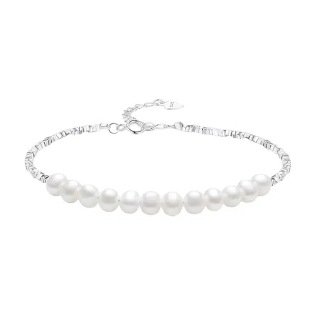 迷颂玛 碎银子 优雅气质风 合金 手链 女款