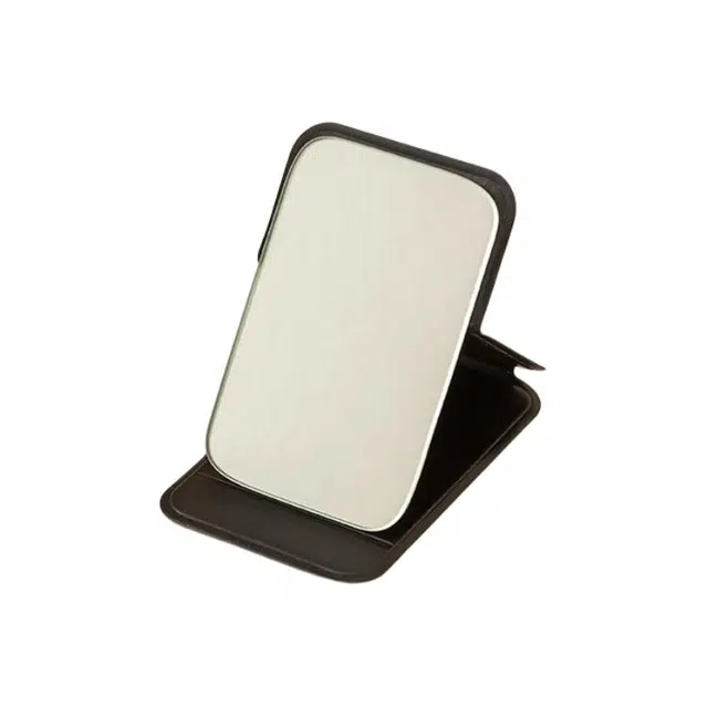 馨枕居 镜子男士专用便携折叠宿舍防摔小镜子刮胡子桌面可立化妆镜