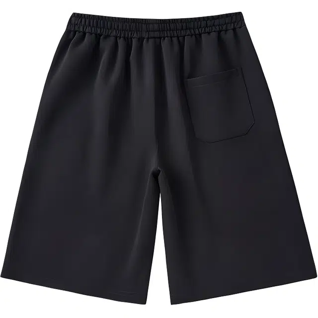 法文箱子 五分裤宽松潮牌字母钢印百搭中裤休闲短裤 男款