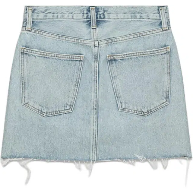 ARITZIA SS25 AGOLDE V-waist Mini Skirt