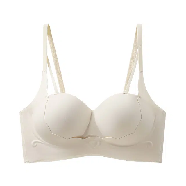 慕梵度 小胸无痕聚拢显大防下垂零束缚收副乳上托提拉无钢圈半杯文胸 女款