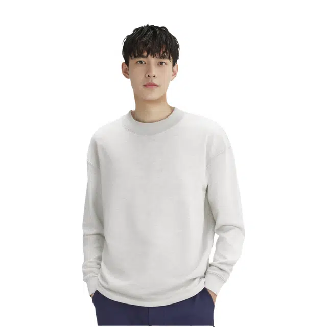 Fear of God Essentials SS22 Relaxed Crewneck Light Oatmeal Logo
