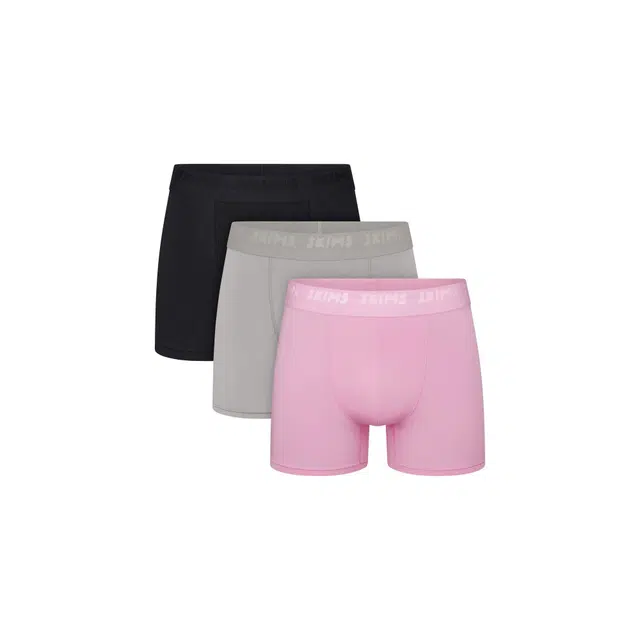 SKIMS STRETCH MENS 3" BOXER BRIEF 3-PACK 3