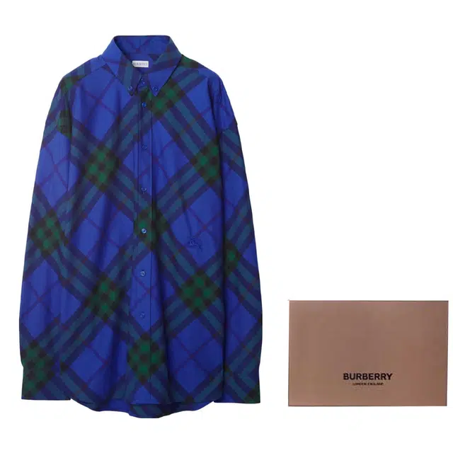 Burberry Check Long Sleeve Shirt