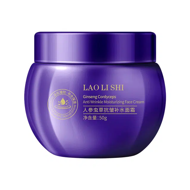 劳丽诗 人参虫草抗皱补水面霜 淡纹淡斑紧致保湿补水抗皱淡化细纹