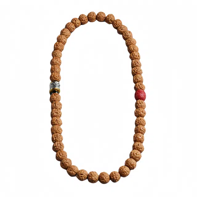 宣华意 国潮藏式念佛珠盘玩文玩金蟾精品 金刚菩提 手串 男女同款情侣款