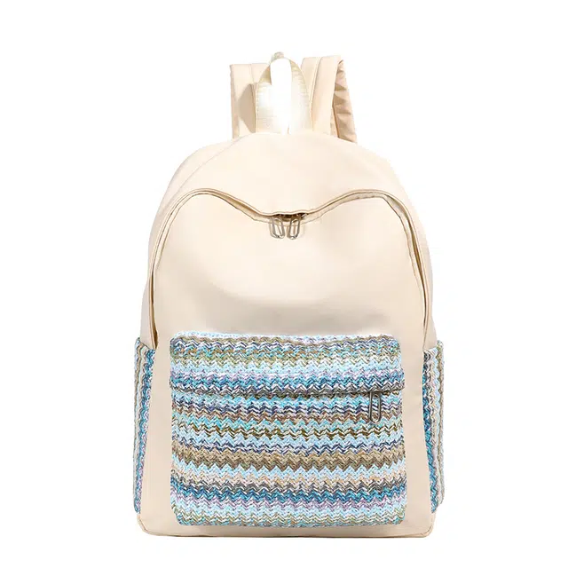 帕克熊 可爱轻便时尚 尼龙布 双肩包 男女同款情侣款 多色