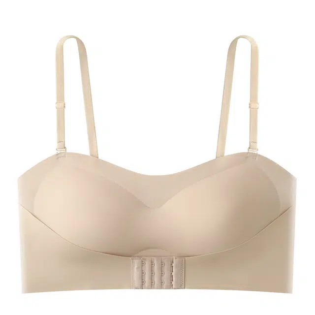 慕梵度 内衣聚拢小胸防滑防走光无痕抹胸内搭隐形美背文胸 女款