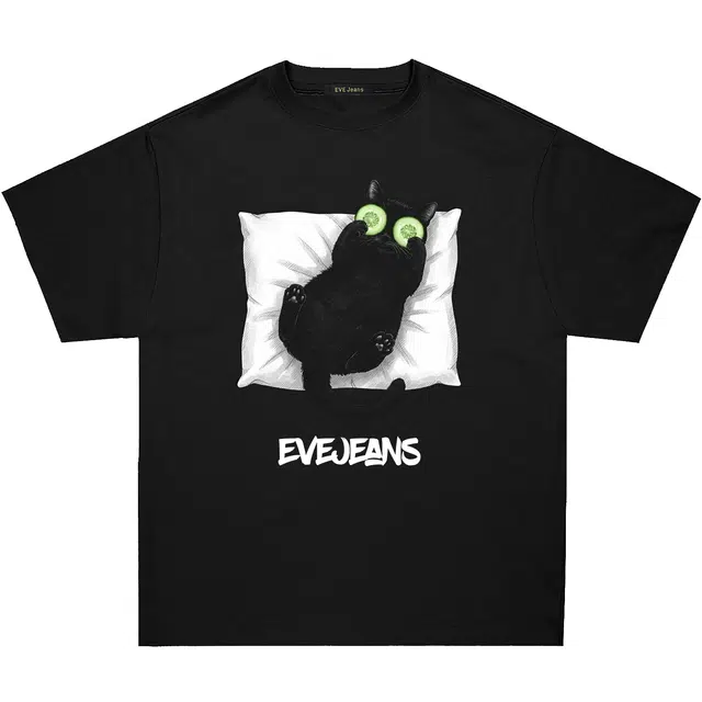 EVE Jeans Cat Logo T-Shirt