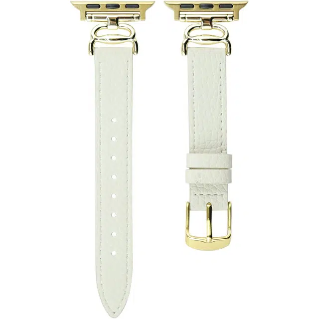 卫欣 苹果适用 手表表带 皮质材质 螃蟹扣皮质表带男女通用