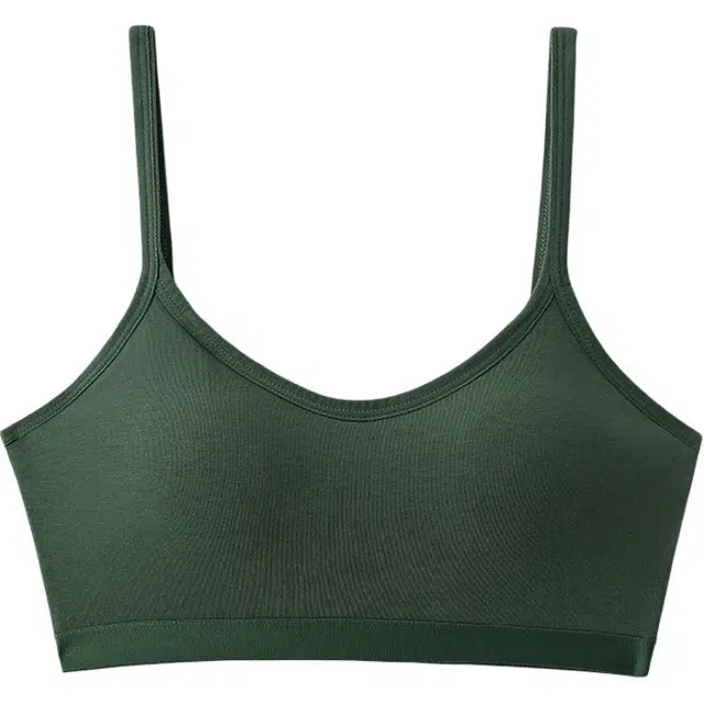 都市丽人 美背一体式高中学生运动防震固定杯胸罩文胸 女款