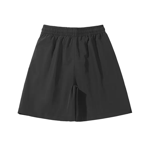 太子龍 美式纯色宽松时尚百搭简约休闲短裤 男款