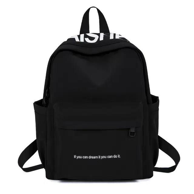 南潇湘 小清新高颜值精美韩版百搭 尼龙 双肩包 男女同款情侣款 多色