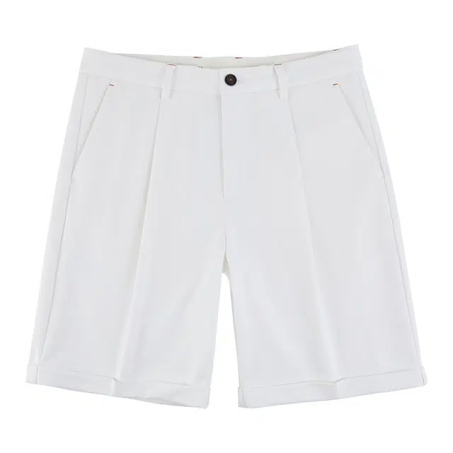 丹宁哲学 高档易打理抗皱棉质面料休闲短裤 男款