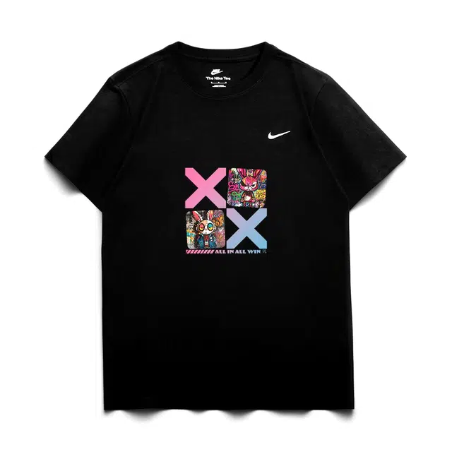 Nike Swoosh Rabbit Tee Black