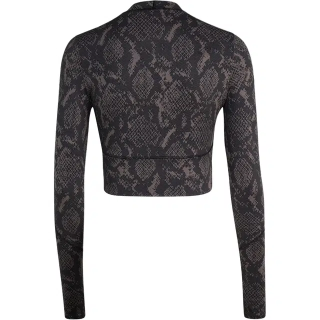 adidas Stella McCartney LONGSLEEVE CROP PRINTED T