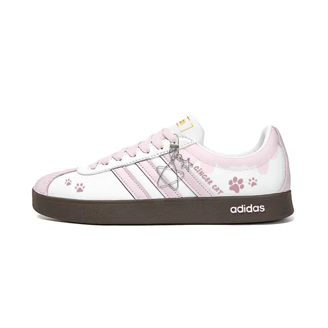 adidas VL Court Classic White Pink