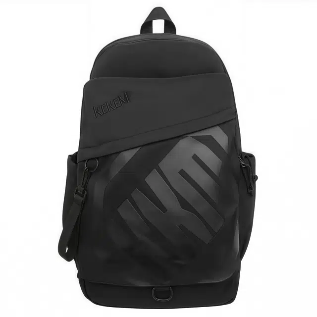 泰格奴 休闲高颜值精美潮版韩版背包初中生高中生大学生上课百搭 尼龙 双肩包 男女同款情侣款 黑色/白色/灰色/卡其色/蓝色/绿色