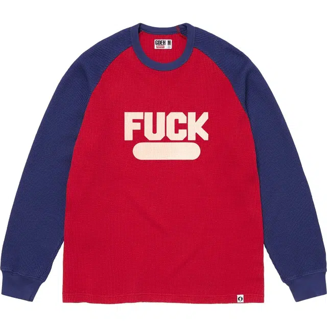Supreme x GOODENOUGH Thermal Long Sleeve Tee