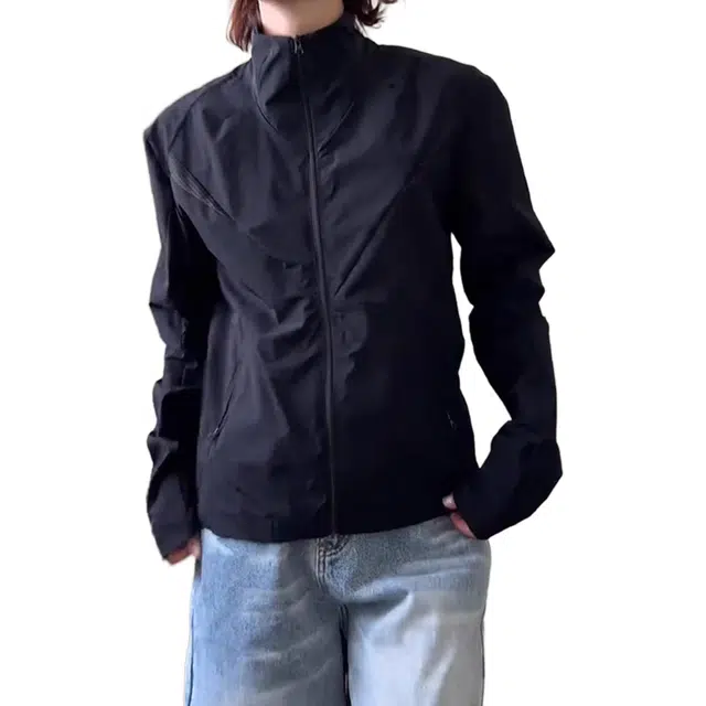 徐百货 美式网眼立领运动户外速干薄款宽松舒适防晒服 男女同款