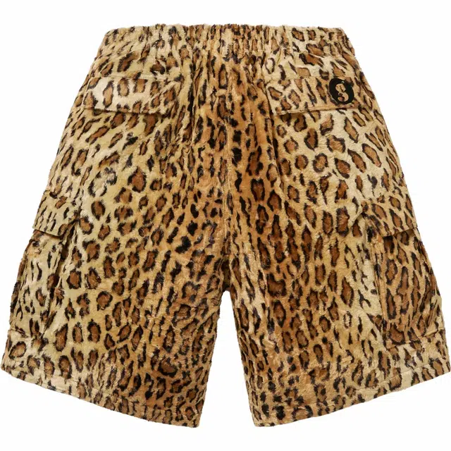 Supreme x GOODENOUGH SS25 WEEK15 Crushed Rayon Cargo Short logo