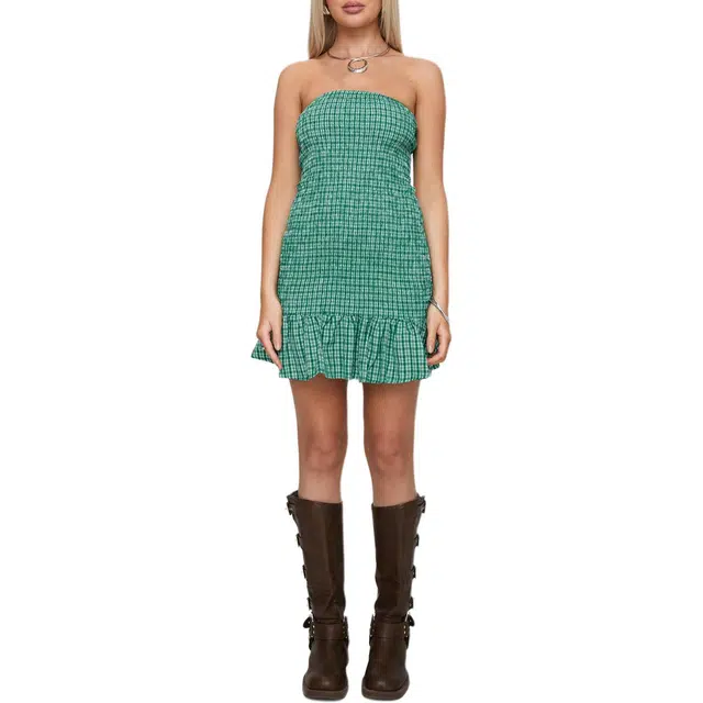 PRINCESS POLLY Porschia strapless mini dress