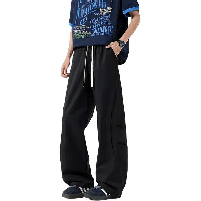 童先森 美式潮牌宽松休闲裤 男款