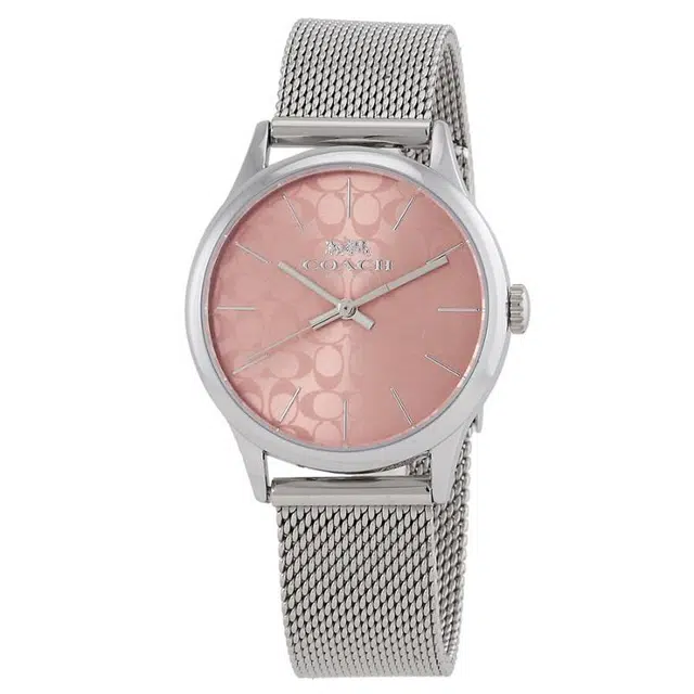 COACH Quartz Watch 32mm Pink Dial
