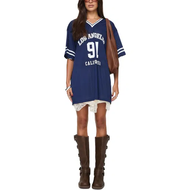 PRINCESS POLLY Michail Jersey Dress V