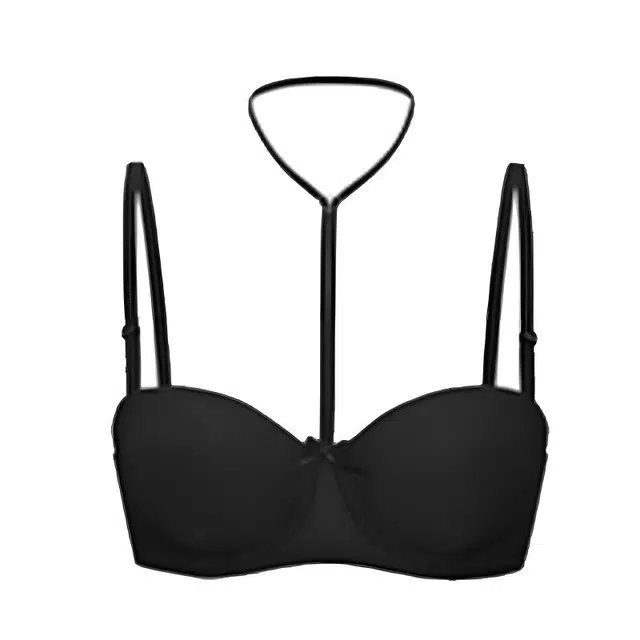 慕梵度 性感挂脖小胸聚拢显大无痕无钢圈收副乳小心机文胸 女款