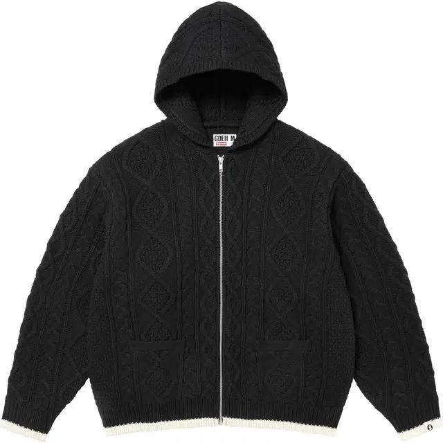 Supreme x GOODENOUGH SS25 WEEK15 Zip Up Hooded Sweater