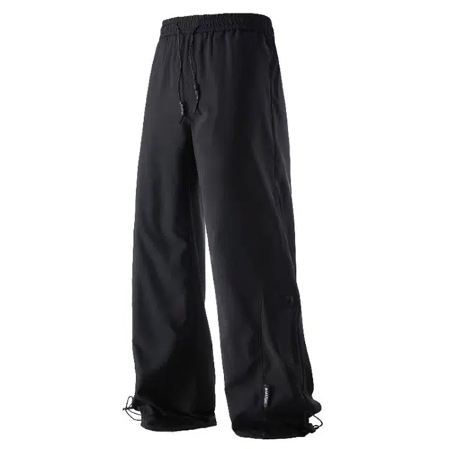 童先森 美式三防春夏季复古百搭潮牌高街机能长裤休闲裤 男款