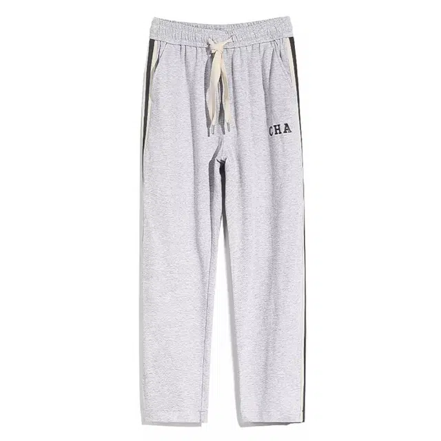 童先森 港风垂感宽松系带休闲裤 男款