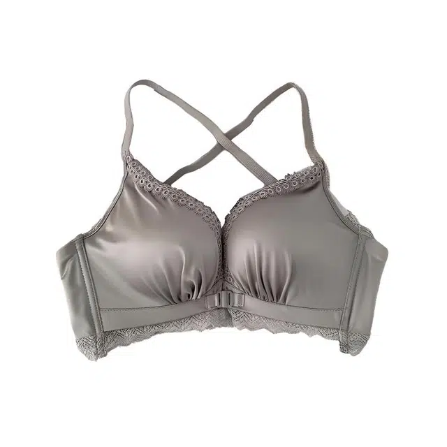 慕梵度 小胸聚拢前扣显大收副乳防下垂无痕美背文胸 女款