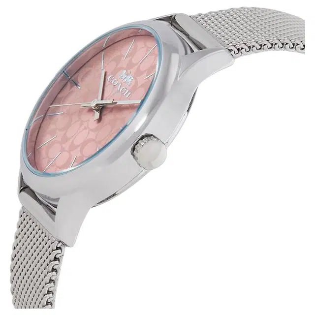 COACH Quartz Watch 32mm Pink Dial