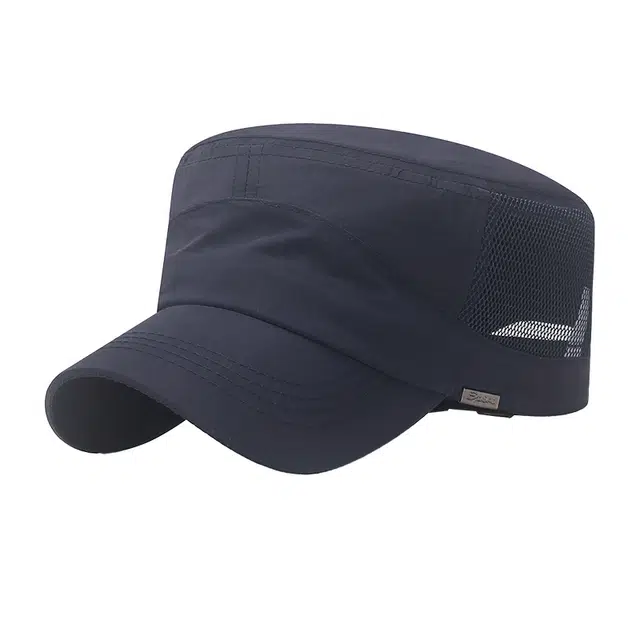 南极人 透气宽帽檐遮阳户外休闲钓鱼运动爬山旅游 聚酯纤维 鸭舌帽 男款