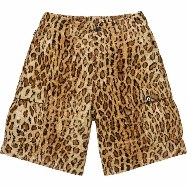 Supreme x GOODENOUGH SS25 WEEK15 Crushed Rayon Cargo Short logo
