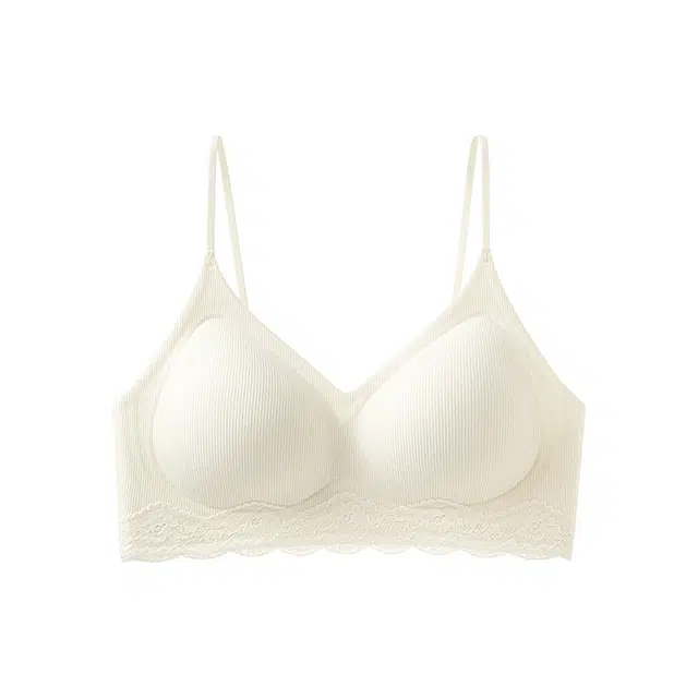 戴维诗 细肩带可外露内衣女小胸显大聚拢收副乳防下垂固定杯无钢圈文胸 女款