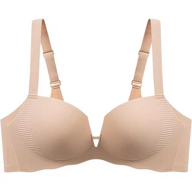 草本初色 性感聚拢无痕小胸显大提拉防下垂无钢圈高弹透气文胸 女款