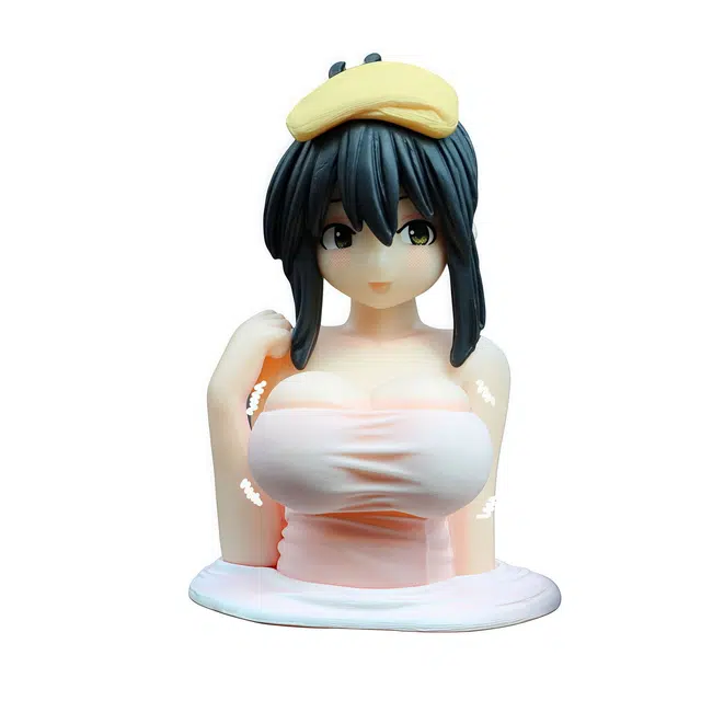 蔻蒂熊 优质版抖胸加奈子装饰汽车装饰中控台 比例手办