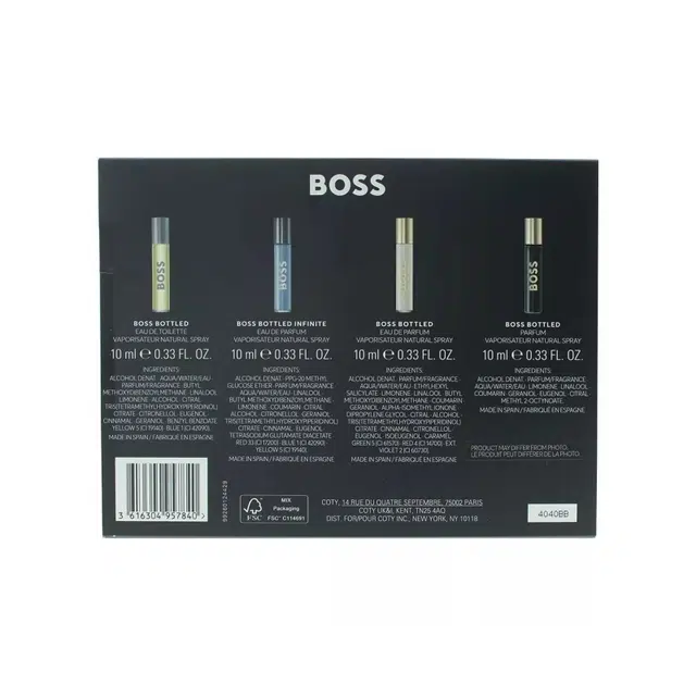 HUGO BOSS EDPEDTParfum 4*10ml