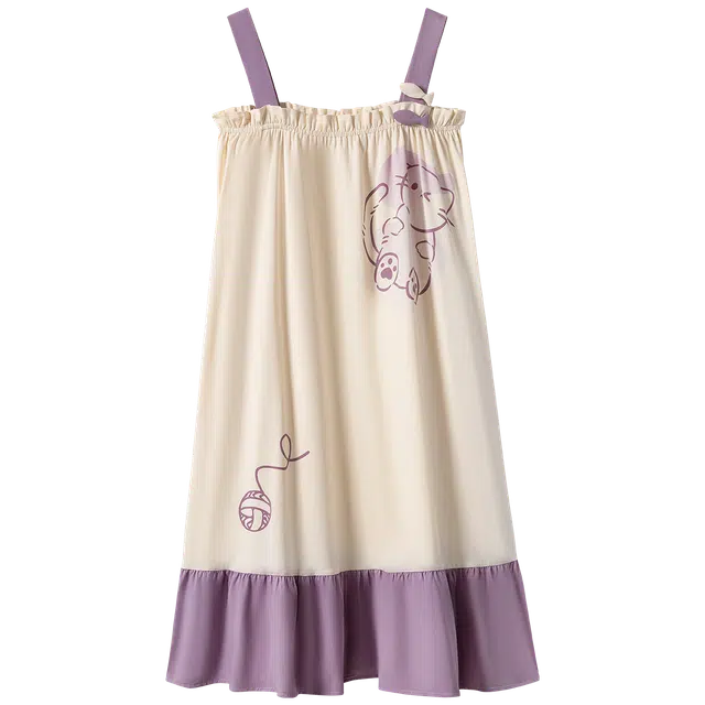 梦特娇 夏季 舒适亲肤家居服 女款 紫色