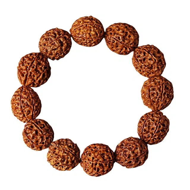 子婳 多瓣盘玩文玩新中式复古国潮招财纳福转运 金刚菩提 手串 男款