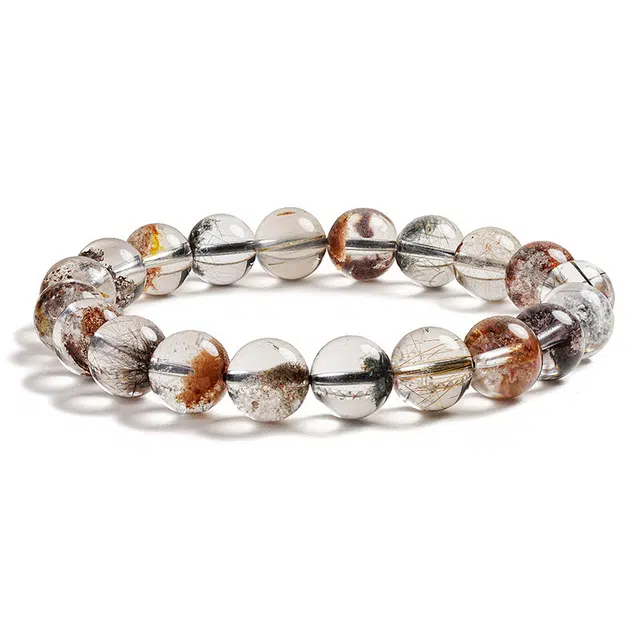 凤凰涅磐 聚宝盆 招财进宝纳福#好运天然 多色水晶 手串 女款