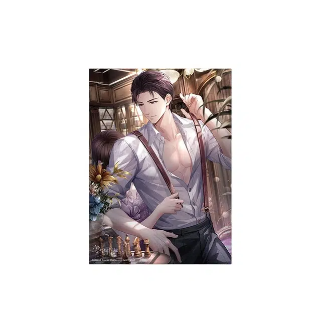 叠纸心意 周棋洛 李泽言 白起 许墨 恋与制作人  盛冬漫舞系列 谷圈海报