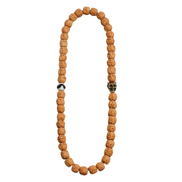 宣华意 三日红手持念佛珠盘玩配饰藏式天珠文玩 金刚菩提 手串 男女同款情侣款