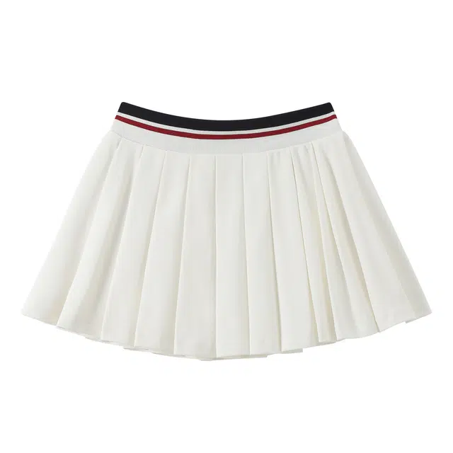 江南先生 日系学院风户外凉感轻薄内衬宽松百搭半身裙休闲短裙 女款