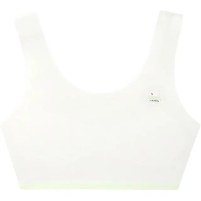 久岁伴 舒适无痕防凸学院纯色薄款发育内衣 中小童