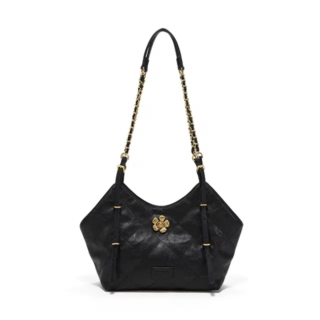 西木汀 夏梦 高级感小众设计链条包小巧腋下包 牛皮 单肩包 小号 女款 多色