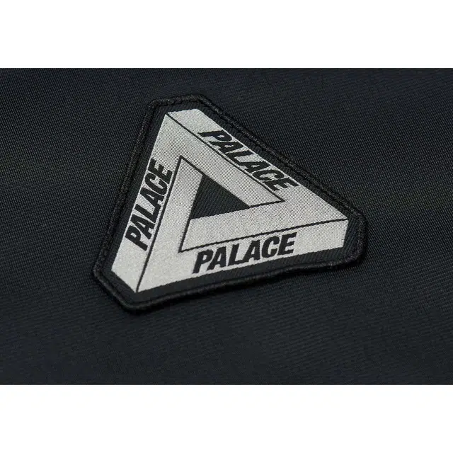 PALACE x adidas Originals Hooded Firebird Track Top Black Logo
